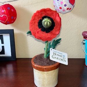 Harvest Season felt flower from Sundance Poppy